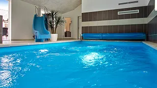 Pool in Schwansen Poolhaus