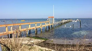 Strand in der Nähe von Helgoland Aktivitätshaus