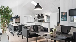 Wohnzimmer von Amrum Aktivitätshaus