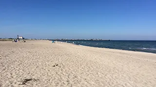 Strand in der Nähe von Föhr Poolferienhaus