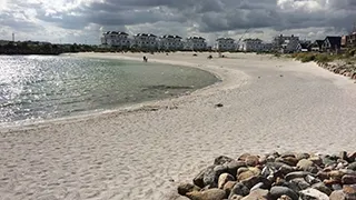 Strand in der Nähe von Föhr Poolferienhaus