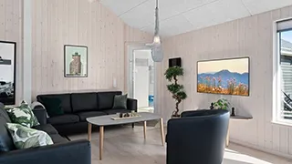 Wohnzimmer von Juist Aktivitäts-Ferienhaus