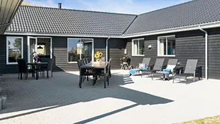 Terrasse von Juist Aktivitäts-Ferienhaus