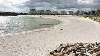 Strand in der Nähe von Neemünster Aktivitätshaus