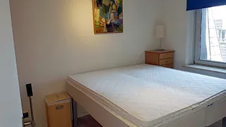 Schlafzimmer in Ferienwohnung Wassersleben