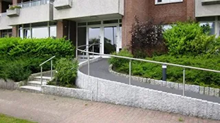 Grundstück von Ferienwohnung Wassersleben