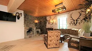 Wohnzimmer von Ferienhaus Gutshof
