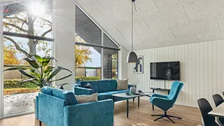 Wohnzimmer von Parchim Poolhaus