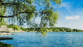 Strand in der Nähe von Krakow Aktivitätshaus