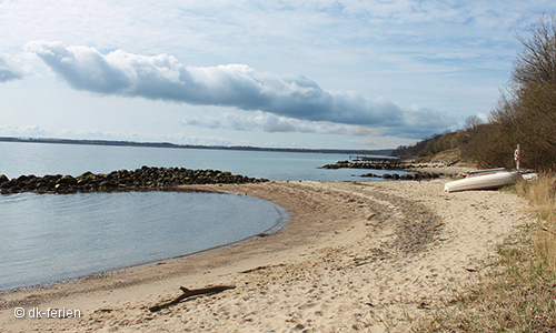 Strand bei Glud