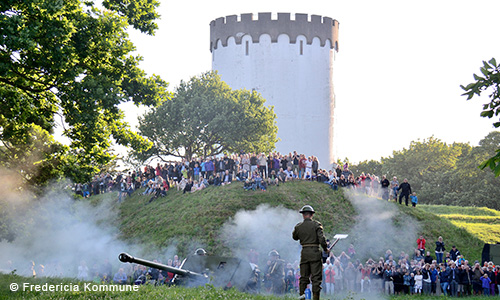 Fredericia Militärparade am 6. Juli