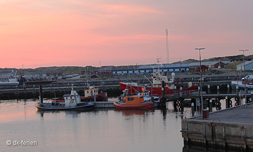 Der Hafen von Hvide Sande