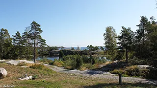 Meerblick von Fiskarstugan